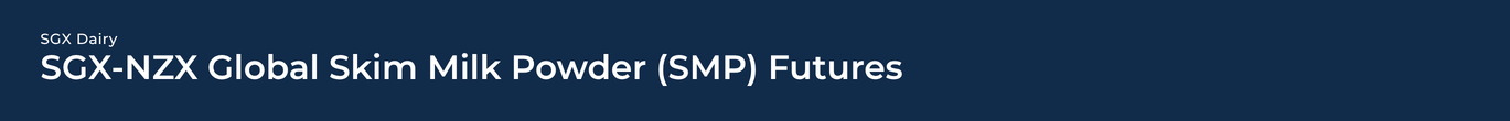 SGX-NZX Global Skim Milk Powder (SMP) Futures & Options