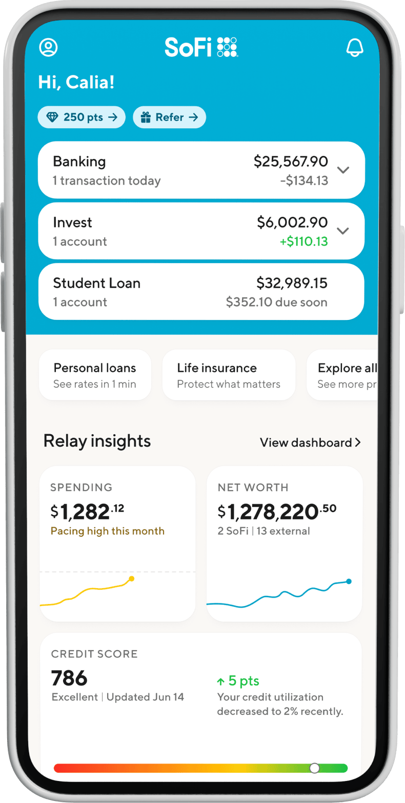 SoFi: Banking, Loans, Invest, Credit Card, & Mortgages